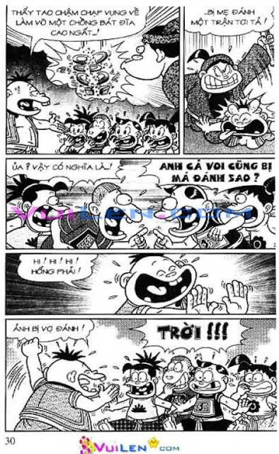 Đọc Truyện Thần Đồng Đất Việt Tập 128: Vở Rối Trên Không