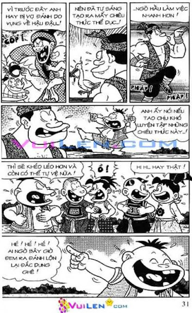 Đọc Truyện Thần Đồng Đất Việt Tập 128: Vở Rối Trên Không