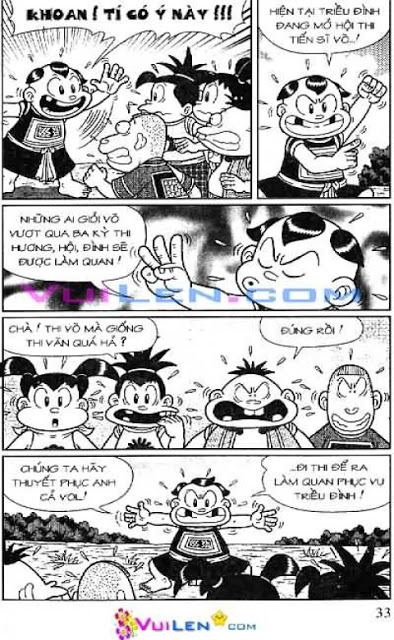 Đọc Truyện Thần Đồng Đất Việt Tập 128: Vở Rối Trên Không