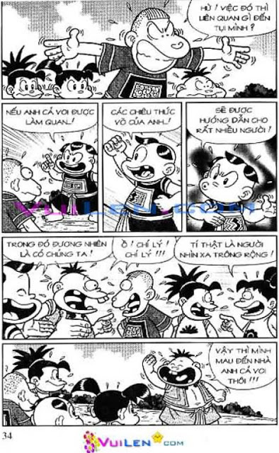 Đọc Truyện Thần Đồng Đất Việt Tập 128: Vở Rối Trên Không