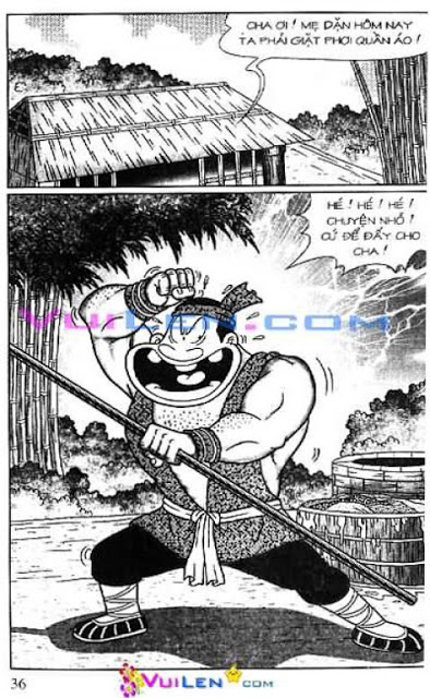 Đọc Truyện Thần Đồng Đất Việt Tập 128: Vở Rối Trên Không