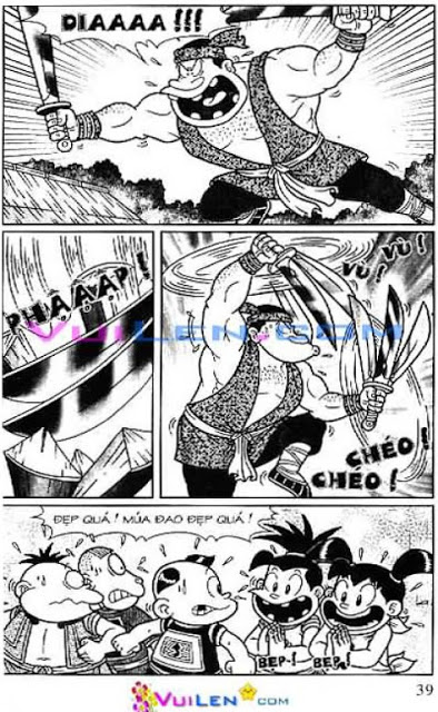 Đọc Truyện Thần Đồng Đất Việt Tập 128: Vở Rối Trên Không