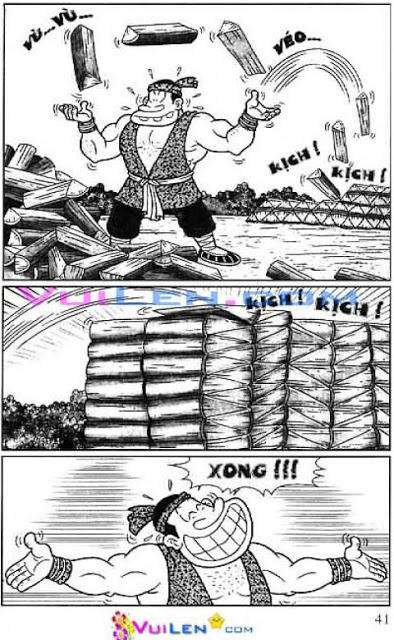 Đọc Truyện Thần Đồng Đất Việt Tập 128: Vở Rối Trên Không