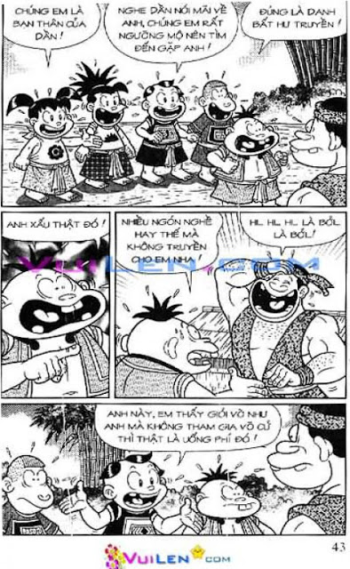 Đọc Truyện Thần Đồng Đất Việt Tập 128: Vở Rối Trên Không