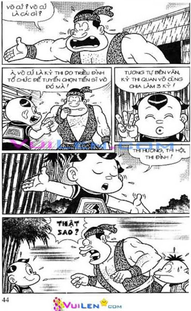 Đọc Truyện Thần Đồng Đất Việt Tập 128: Vở Rối Trên Không