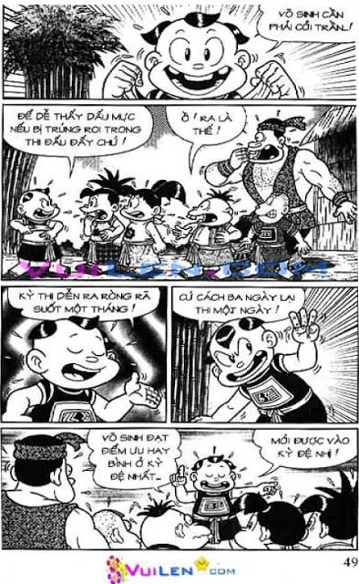 Đọc Truyện Thần Đồng Đất Việt Tập 128: Vở Rối Trên Không