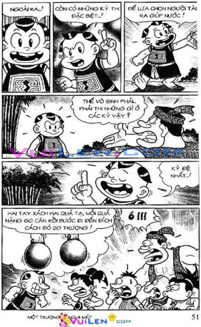Đọc Truyện Thần Đồng Đất Việt Tập 128: Vở Rối Trên Không