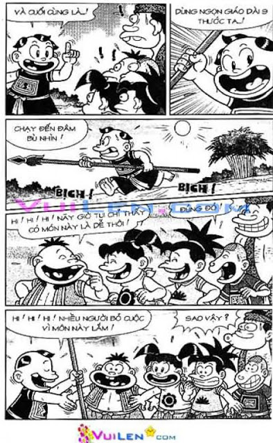 Đọc Truyện Thần Đồng Đất Việt Tập 128: Vở Rối Trên Không