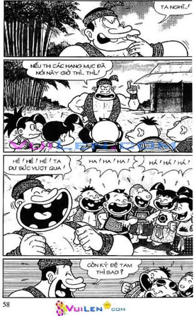 Đọc Truyện Thần Đồng Đất Việt Tập 128: Vở Rối Trên Không