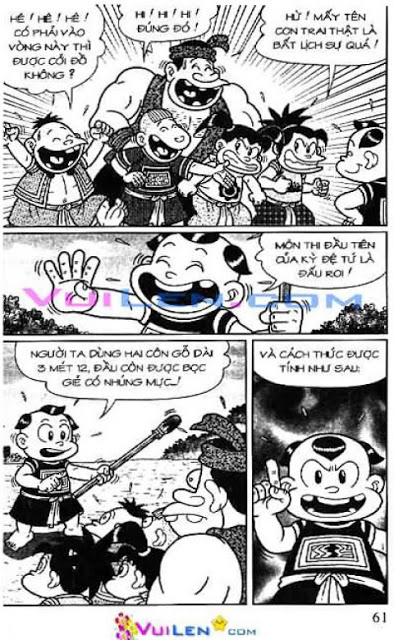 Đọc Truyện Thần Đồng Đất Việt Tập 128: Vở Rối Trên Không