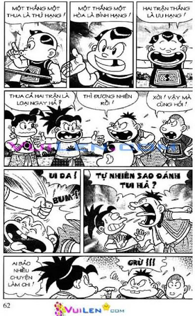 Đọc Truyện Thần Đồng Đất Việt Tập 128: Vở Rối Trên Không