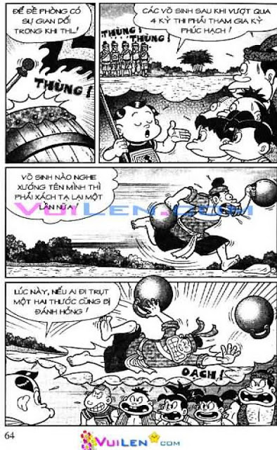 Đọc Truyện Thần Đồng Đất Việt Tập 128: Vở Rối Trên Không
