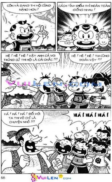Đọc Truyện Thần Đồng Đất Việt Tập 128: Vở Rối Trên Không