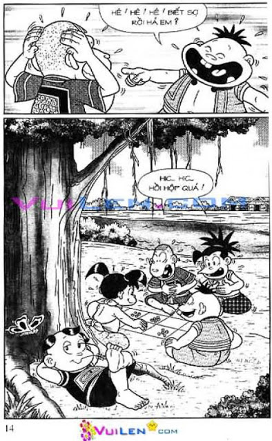 Đọc Truyện Thần Đồng Đất Việt Tập 128: Vở Rối Trên Không