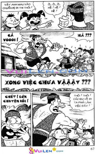 Đọc Truyện Thần Đồng Đất Việt Tập 128: Vở Rối Trên Không