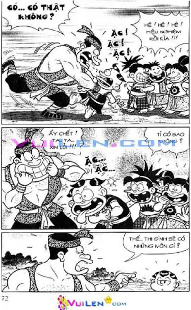 Đọc Truyện Thần Đồng Đất Việt Tập 128: Vở Rối Trên Không
