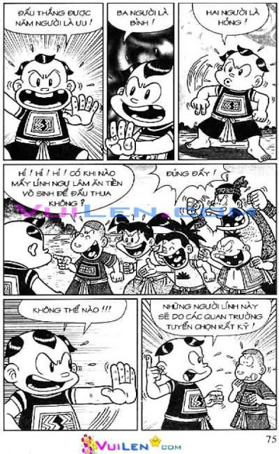 Đọc Truyện Thần Đồng Đất Việt Tập 128: Vở Rối Trên Không