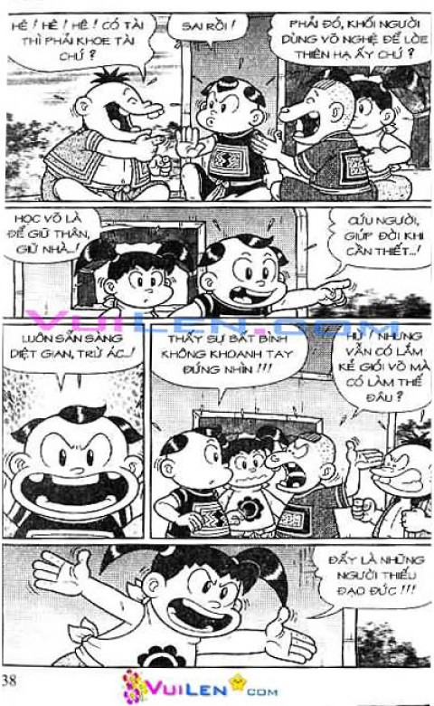 Đọc Truyện Thần Đồng Đất Việt Tập 129: Vở Rối Trên Không
