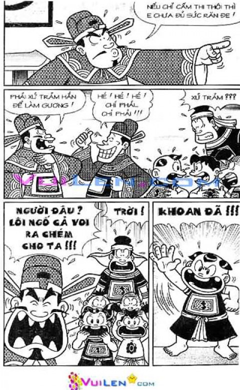 Đọc Truyện Thần Đồng Đất Việt Tập 129: Vở Rối Trên Không