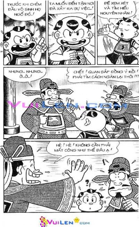 Đọc Truyện Thần Đồng Đất Việt Tập 129: Vở Rối Trên Không