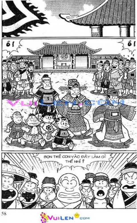 Đọc Truyện Thần Đồng Đất Việt Tập 129: Vở Rối Trên Không