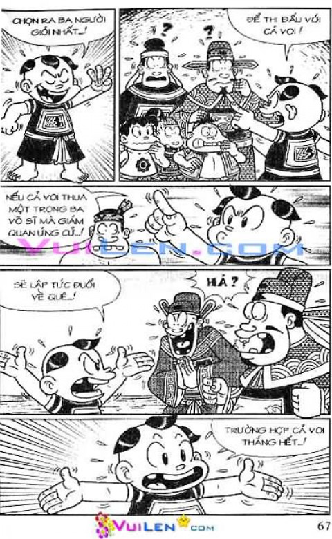 Đọc Truyện Thần Đồng Đất Việt Tập 129: Vở Rối Trên Không