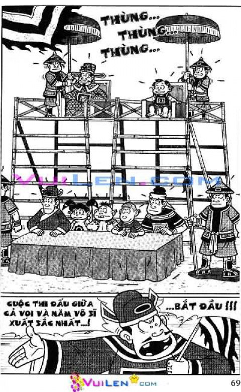 Đọc Truyện Thần Đồng Đất Việt Tập 129: Vở Rối Trên Không