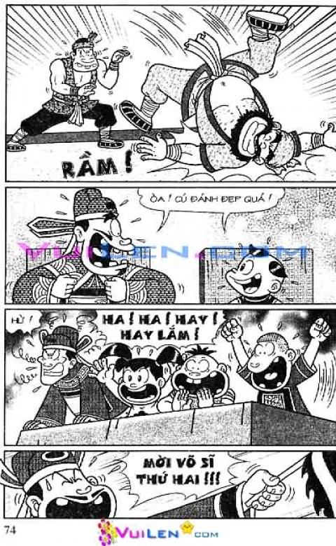 Đọc Truyện Thần Đồng Đất Việt Tập 129: Vở Rối Trên Không