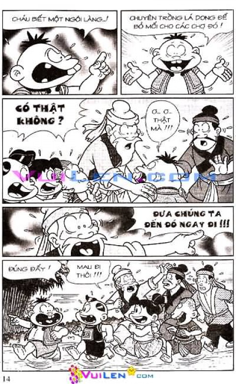 Đọc Truyện Thần Đồng Đất Việt Tập 130: Vở Rối Trên Không