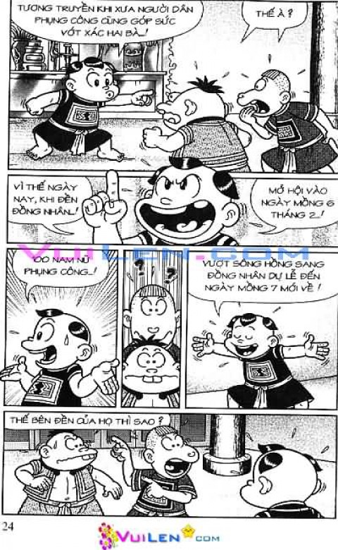 Đọc Truyện Thần Đồng Đất Việt Tập 132: Vở Rối Trên Không