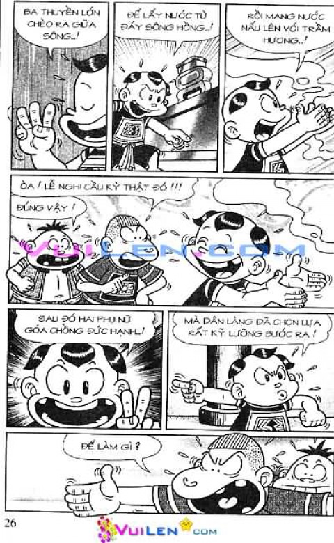 Đọc Truyện Thần Đồng Đất Việt Tập 132: Vở Rối Trên Không