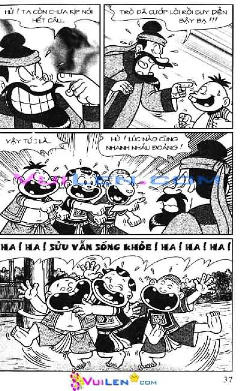 Đọc Truyện Thần Đồng Đất Việt Tập 132: Vở Rối Trên Không