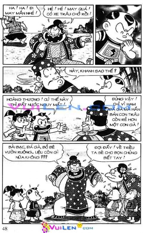 Đọc Truyện Thần Đồng Đất Việt Tập 133: Vở Rối Trên Không
