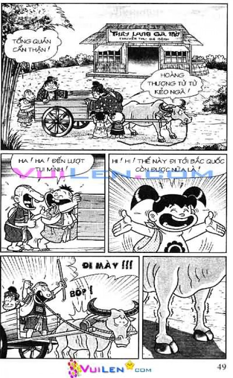 Đọc Truyện Thần Đồng Đất Việt Tập 133: Vở Rối Trên Không