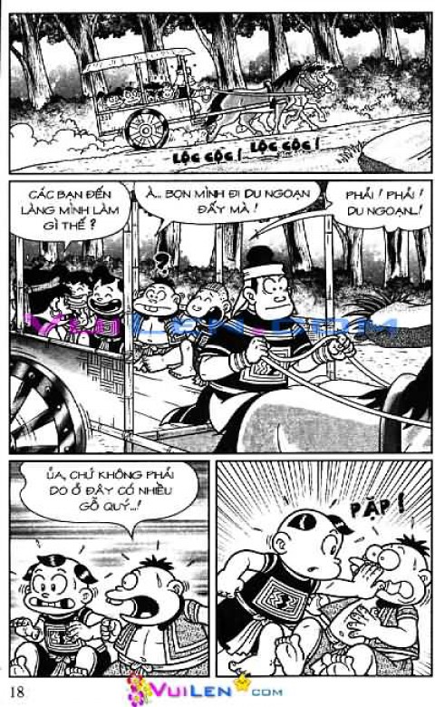 Đọc Truyện Thần Đồng Đất Việt Tập 134: Vở Rối Trên Không
