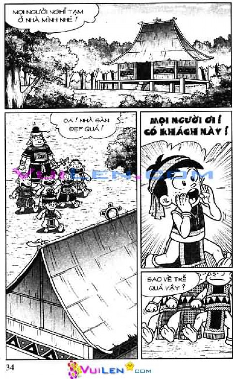 Đọc Truyện Thần Đồng Đất Việt Tập 134: Vở Rối Trên Không