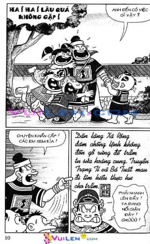 Đọc Truyện Thần Đồng Đất Việt Tập 134: Vở Rối Trên Không