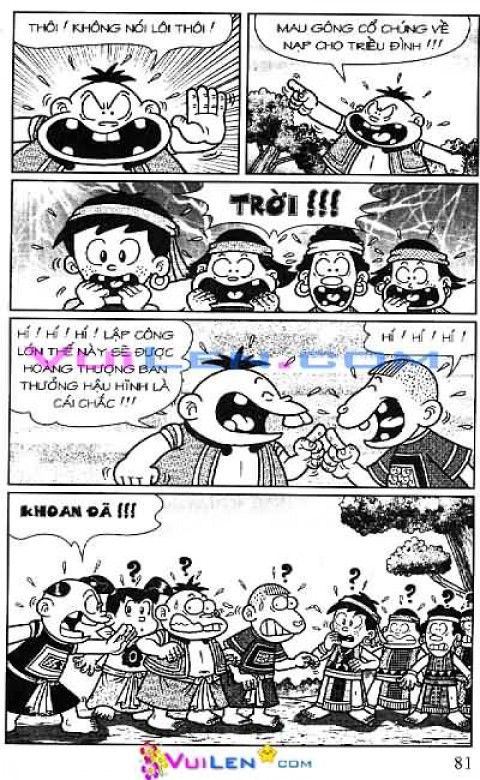 Đọc Truyện Thần Đồng Đất Việt Tập 134: Vở Rối Trên Không
