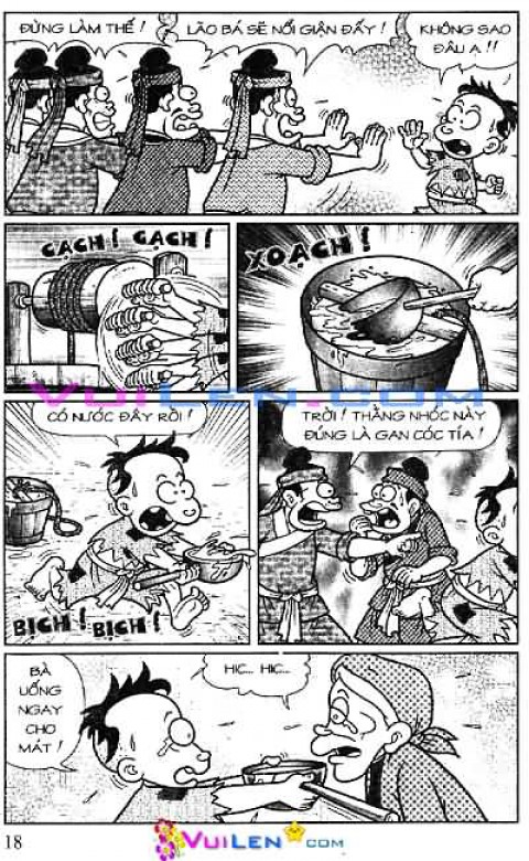 Đọc Truyện Thần Đồng Đất Việt Tập 135: Vở Rối Trên Không