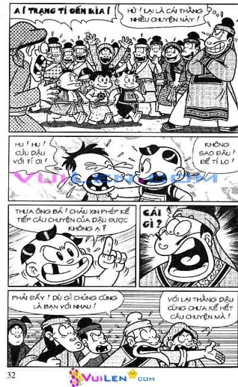 Đọc Truyện Thần Đồng Đất Việt Tập 135: Vở Rối Trên Không