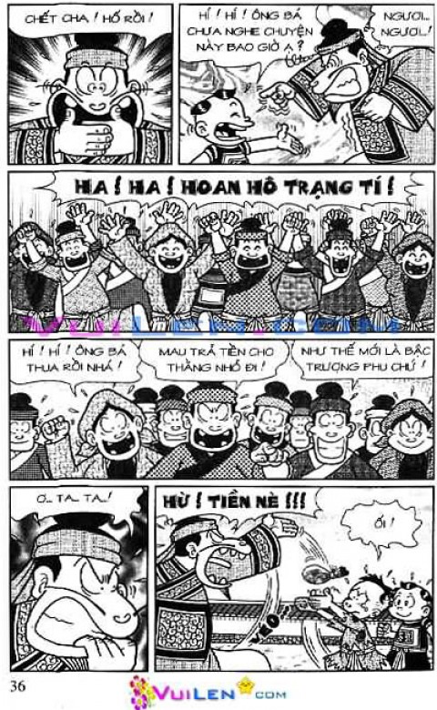 Đọc Truyện Thần Đồng Đất Việt Tập 135: Vở Rối Trên Không
