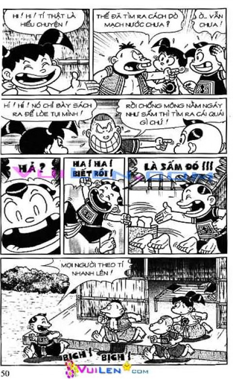 Đọc Truyện Thần Đồng Đất Việt Tập 135: Vở Rối Trên Không