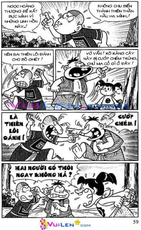 Đọc Truyện Thần Đồng Đất Việt Tập 135: Vở Rối Trên Không