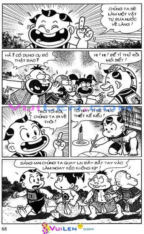 Đọc Truyện Thần Đồng Đất Việt Tập 135: Vở Rối Trên Không