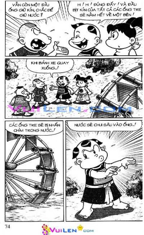 Đọc Truyện Thần Đồng Đất Việt Tập 135: Vở Rối Trên Không