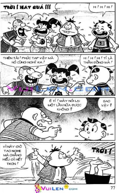 Đọc Truyện Thần Đồng Đất Việt Tập 135: Vở Rối Trên Không