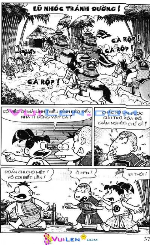 Đọc Truyện Thần Đồng Đất Việt Tập 136: Vở Rối Trên Không