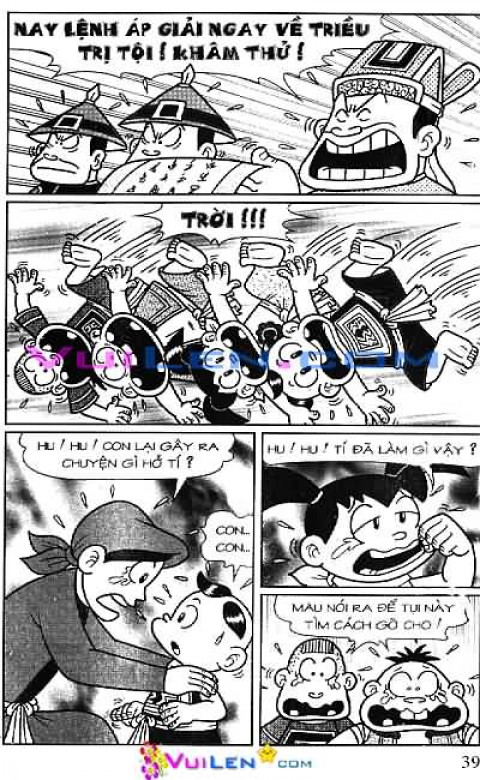 Đọc Truyện Thần Đồng Đất Việt Tập 136: Vở Rối Trên Không