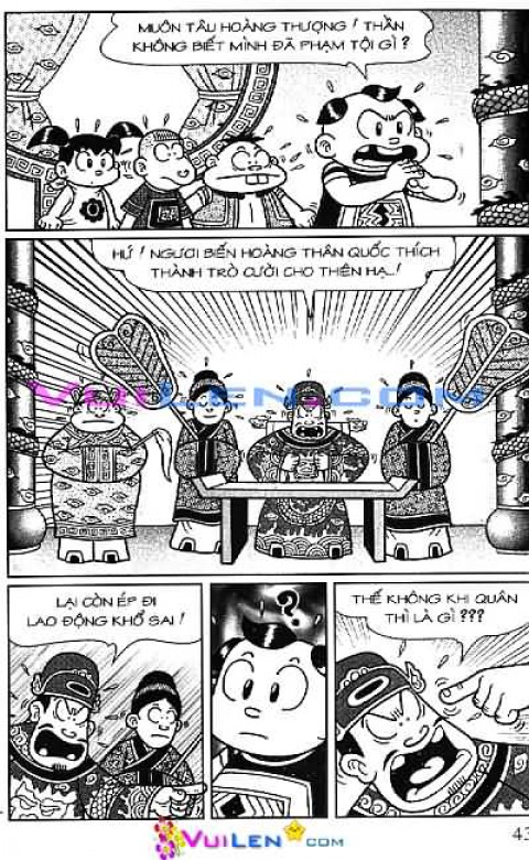 Đọc Truyện Thần Đồng Đất Việt Tập 136: Vở Rối Trên Không