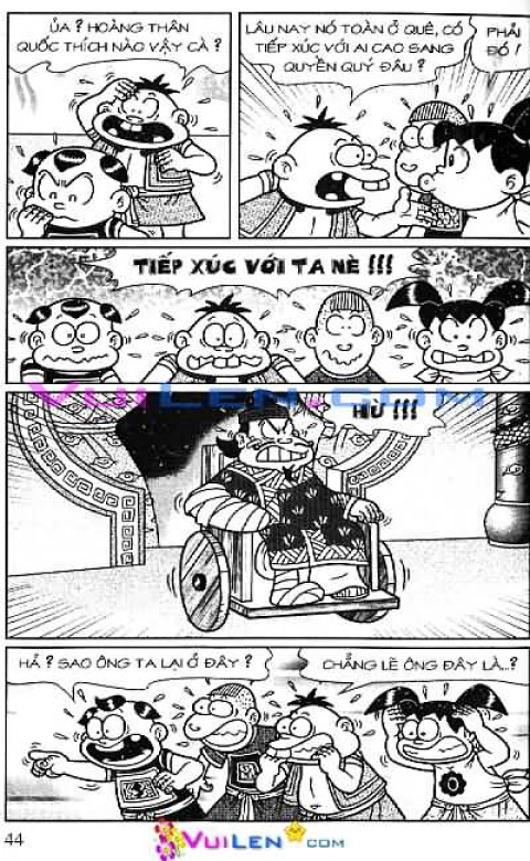 Đọc Truyện Thần Đồng Đất Việt Tập 136: Vở Rối Trên Không